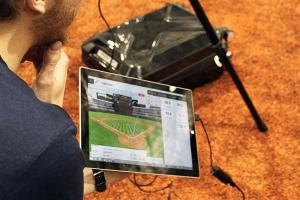 Charlie Young collects and analyzes FlightScope data. 