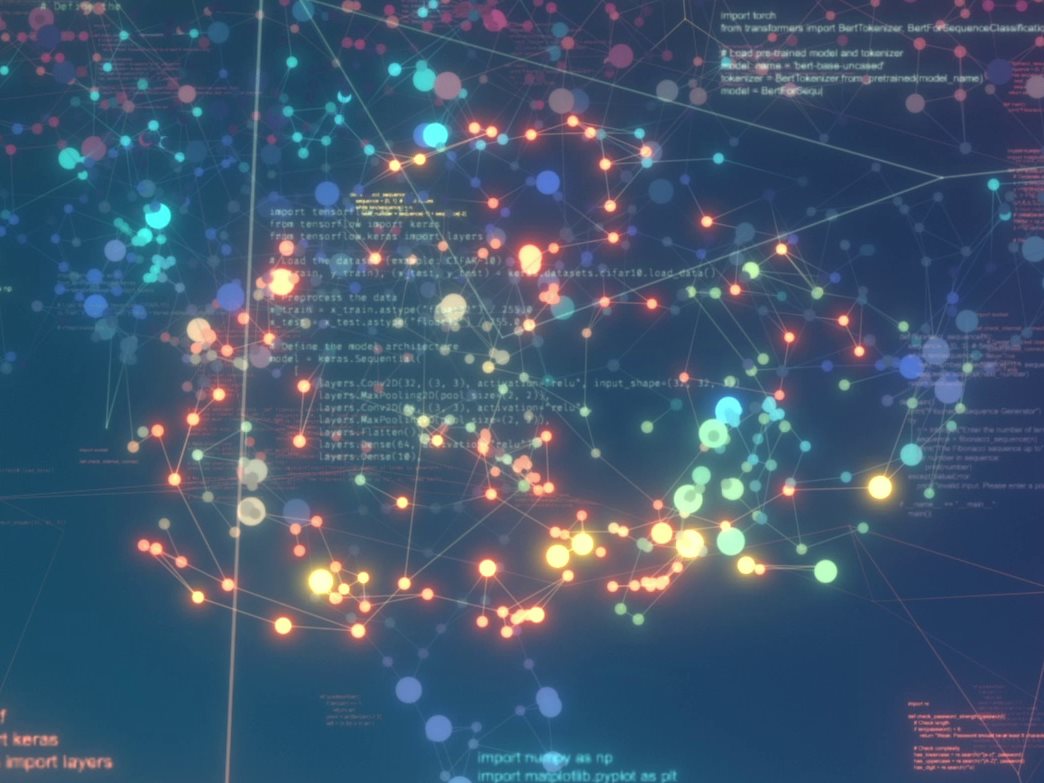 Neural Network Data Processing Ai Algorithm Brain Machine Learning Technology