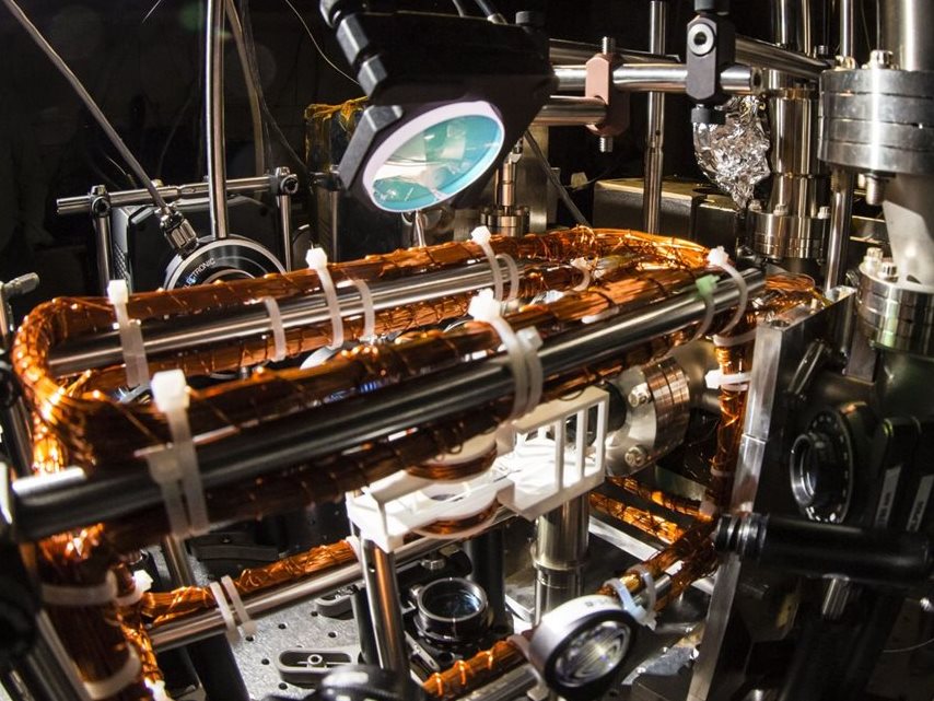 An image of a large physics experiment