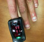 The ability to accurately measure oxygen saturation without the use of a pulse oximeter is something that has never been achieved, until now. The pulse oximeter, a non-invasive medical device usually placed on the patient's finger, measures the proportion of oxygen in the blood, combining status of the two major circulatory systems, the heart and the lung.