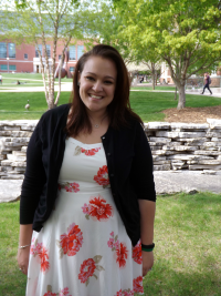 Marrissa Hellesen's many accomplishments include being named a Knight of St. Patrick and receiving the H.L. Wakeland Undergraduate Leadership Award. 