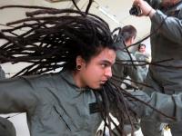 Zero gravity can make any day a bad hair day.