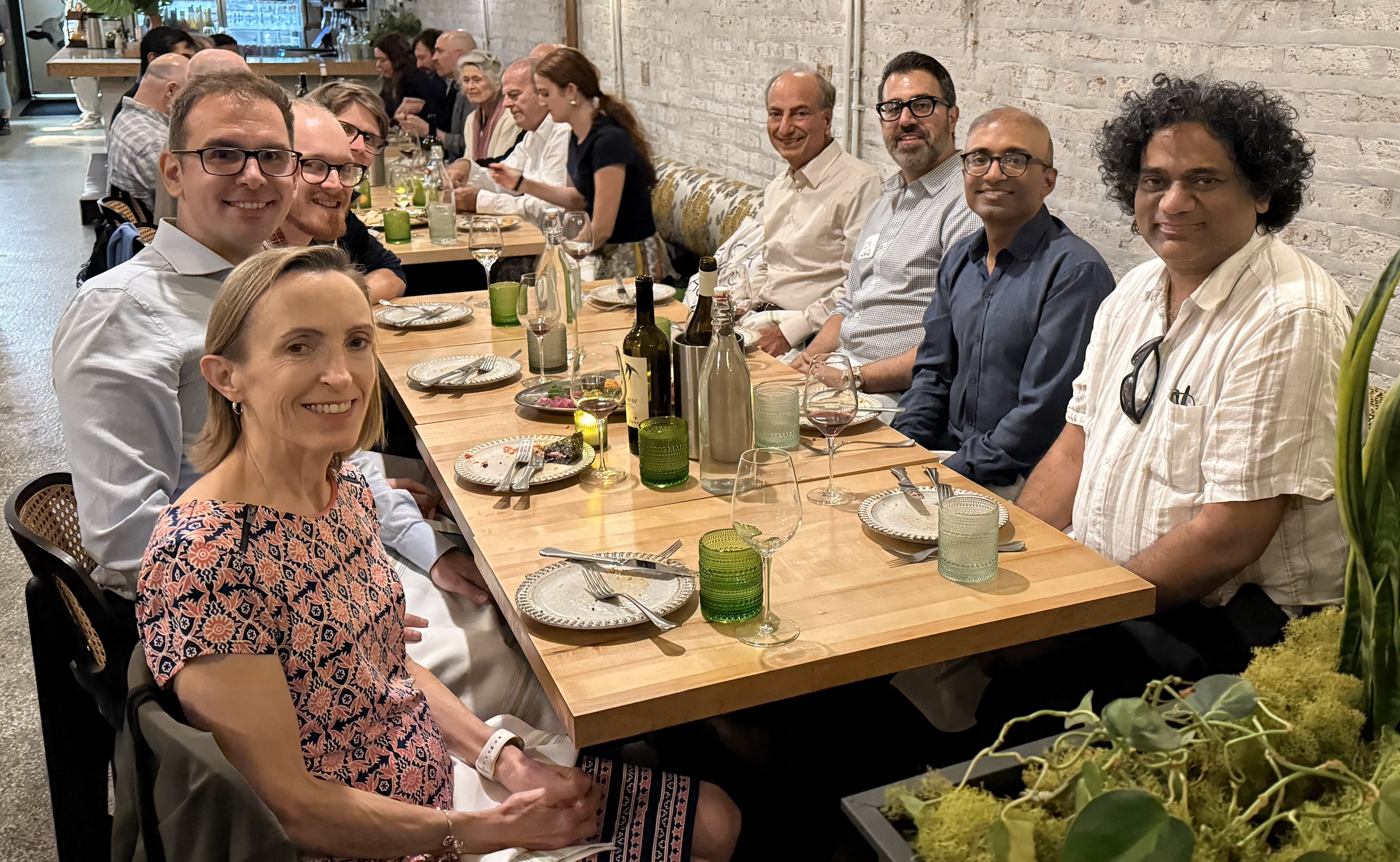 Speakers and guests at the Gul Agha festschrift