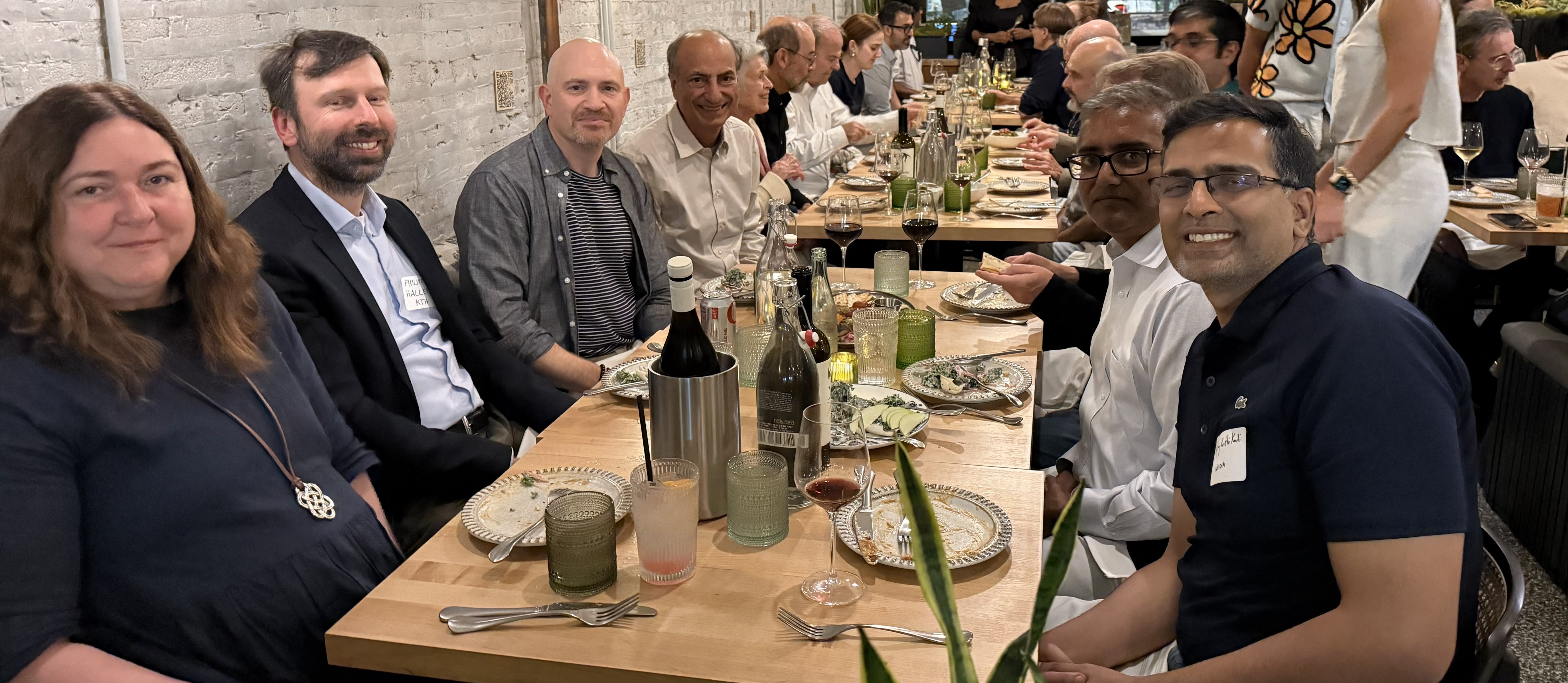 Speakers and guests at the Gul Agha festschrift