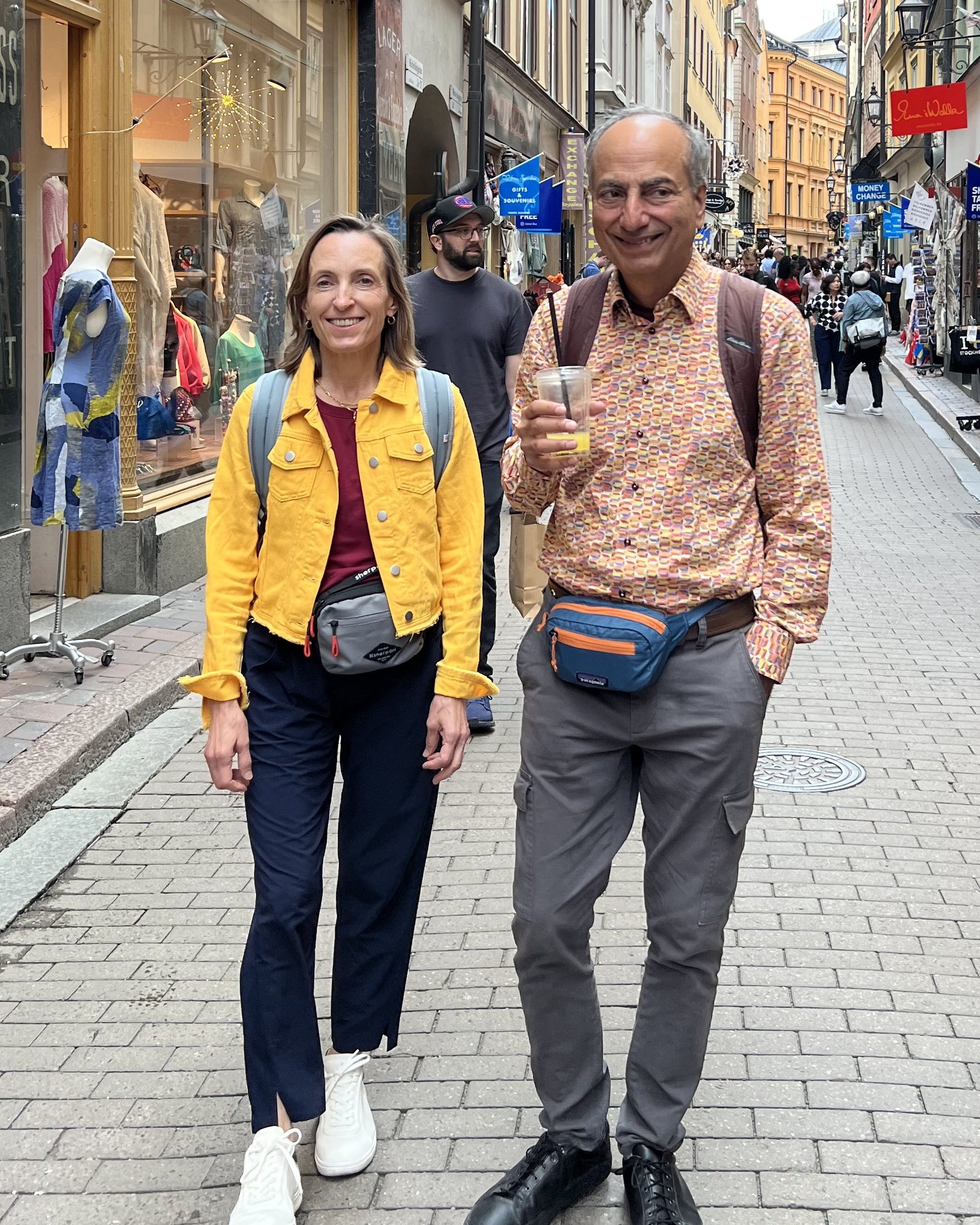 Gul Agha and Jennifer Cole in Stockholm (2023)