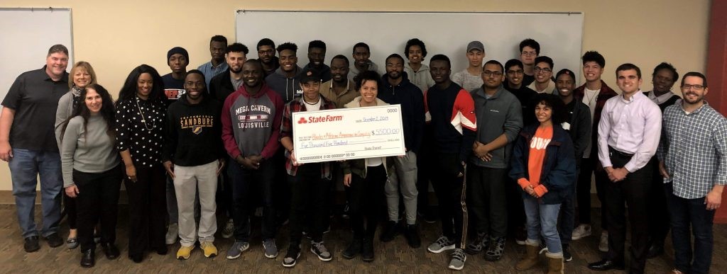 Group photos for the student-run organization, B[U]ILT