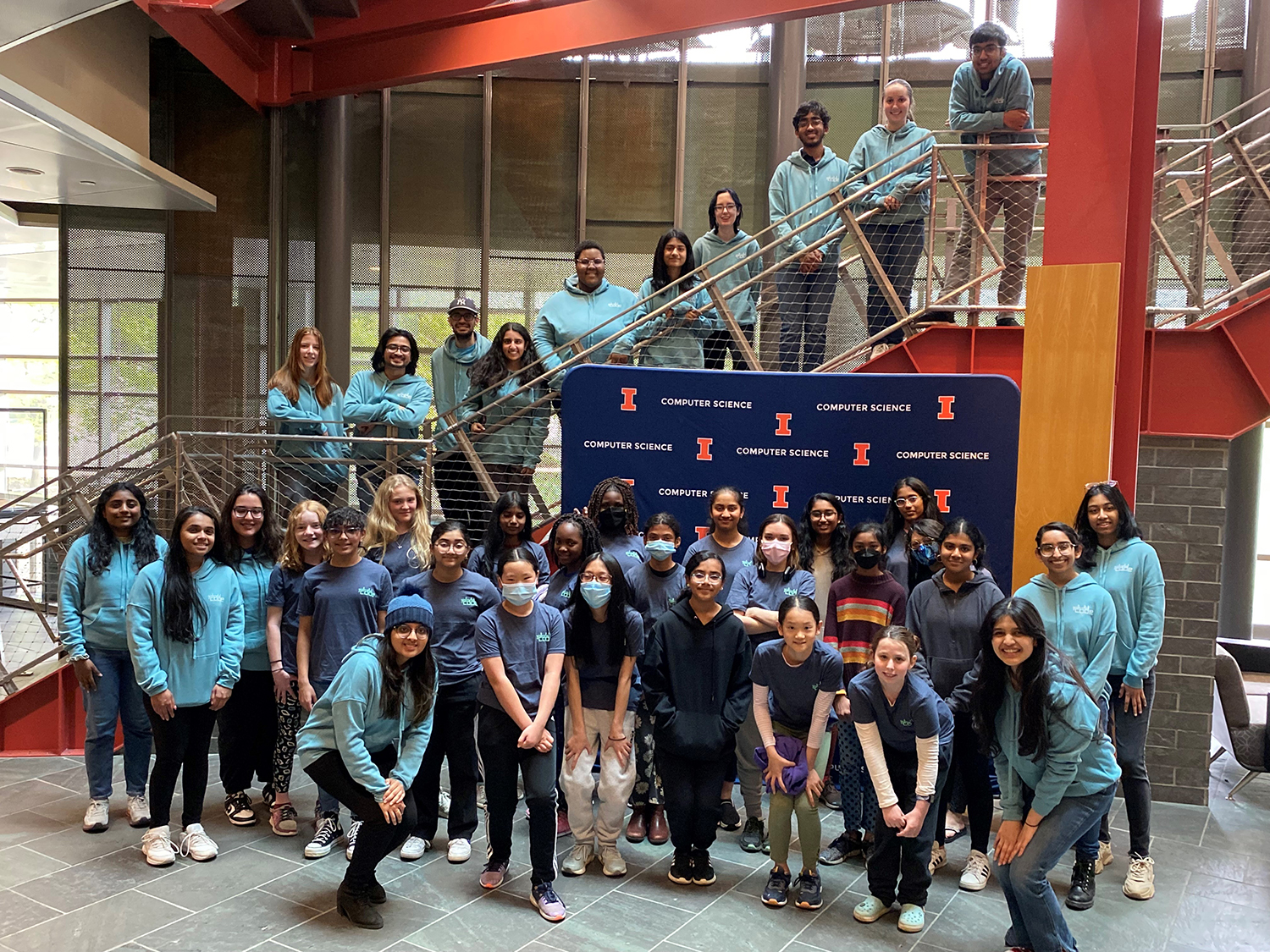 This year's local Girls Who Code chapter includes more than 20 facilitators and student leaders to help about 40 young students find their own inspiration in computing.