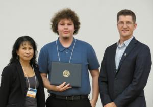 Photo of award recipient