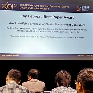 Illinois CS students, faculty, and collaborators received the Jay Lepreau Best Paper Award at&amp;nbsp;OSDI 2024.