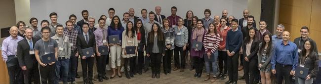Participants pose for a group photo at the Spring Celebration of Excellence on April 24, 2019